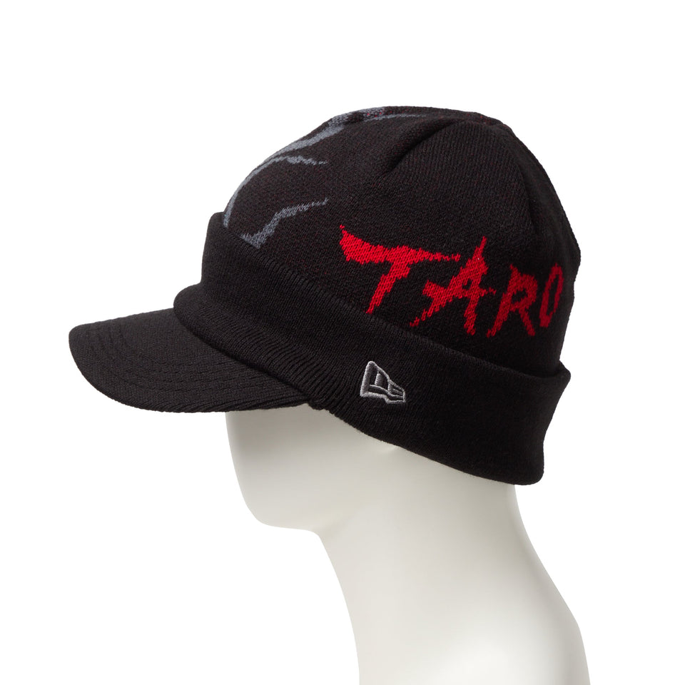 バイザーニット TARO OKAMOTO 岡本太郎 ブラック | ゴルフ