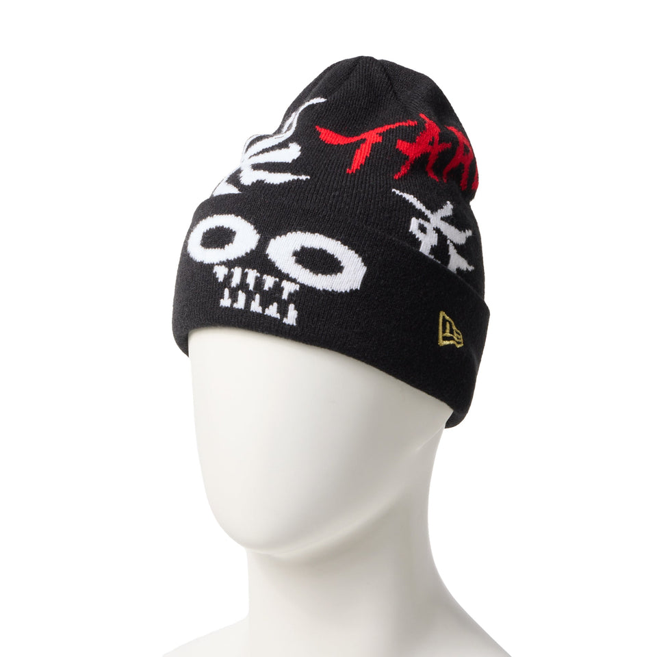 ベーシック カフニット TARO OKAMOTO 岡本太郎 ブラック | ニューエラ