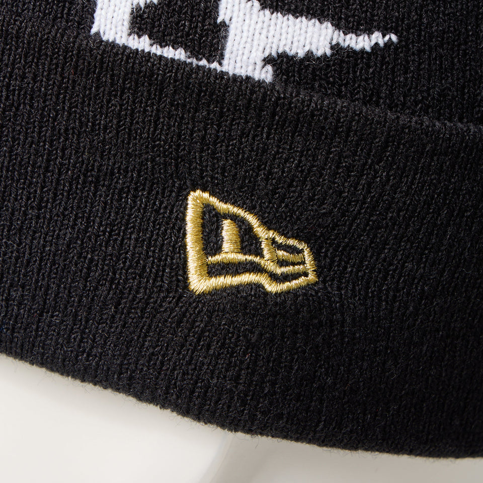 おかもとページ ベーシック カフニット TARO OKAMOTO 岡本太郎 ブラック