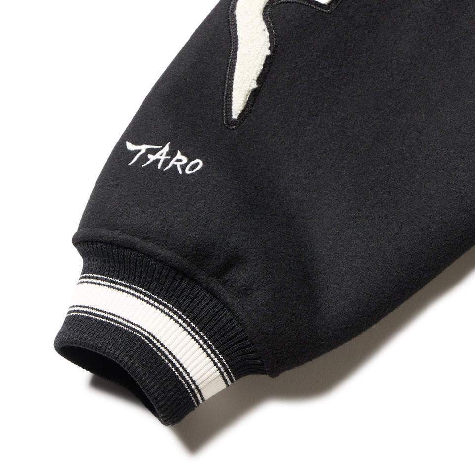 メルトン ヴァーシティジャケット TARO OKAMOTO 岡本太郎 殺すな ブラック - 14683923 - S | NEW ERA ニューエラ公式オンラインストア