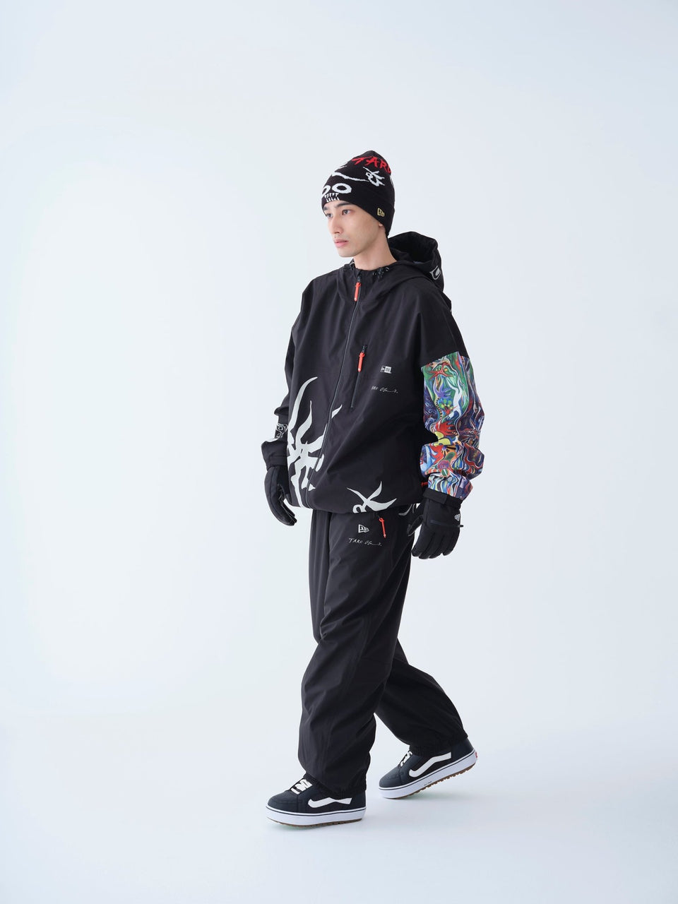 スノーパンツ TARO OKAMOTO 岡本太郎 Snowboarding ブラック