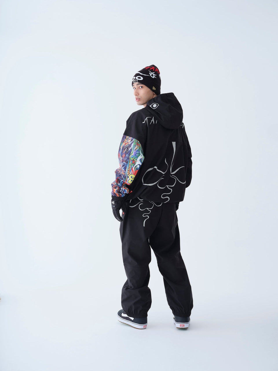 スノーパンツ TARO OKAMOTO 岡本太郎 Snowboarding ブラック