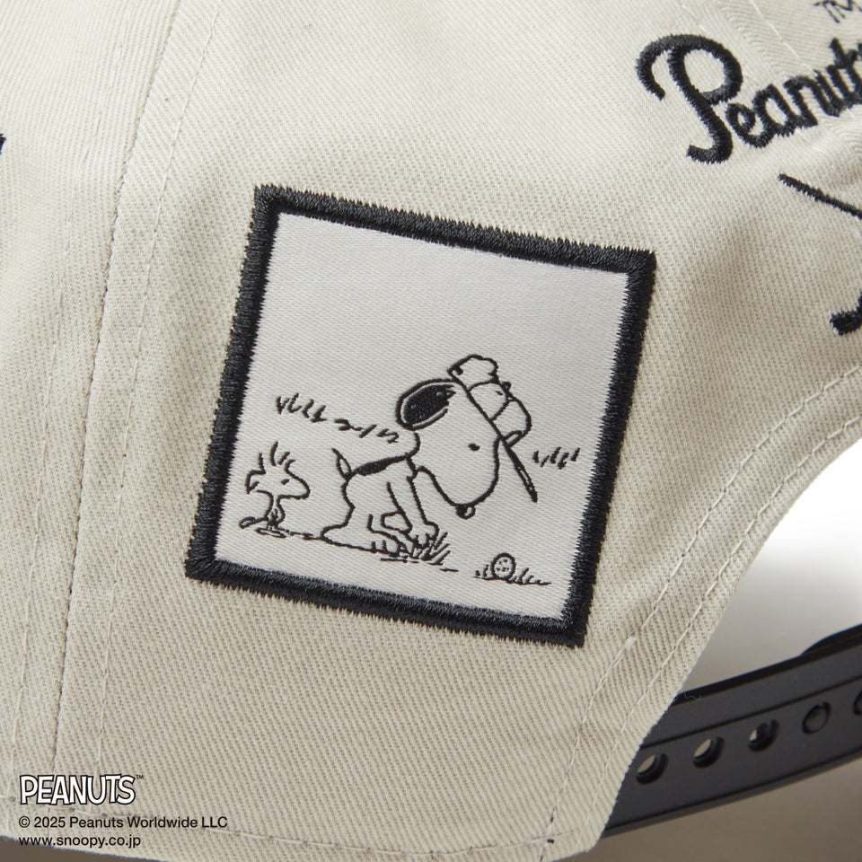 【ゴルフ】 The Golfer PEANUTS ピーナッツ パッチ ストーン ブラックバイザー - 14344504 - OSFM | NEW ERA ニューエラ公式オンラインストア