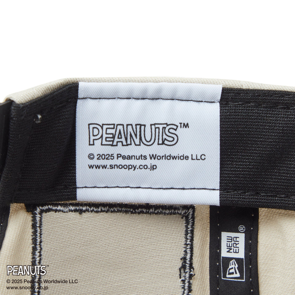 【ゴルフ】 The Golfer PEANUTS ピーナッツ パッチ ストーン ブラックバイザー - 14344504 - OSFM | NEW ERA ニューエラ公式オンラインストア
