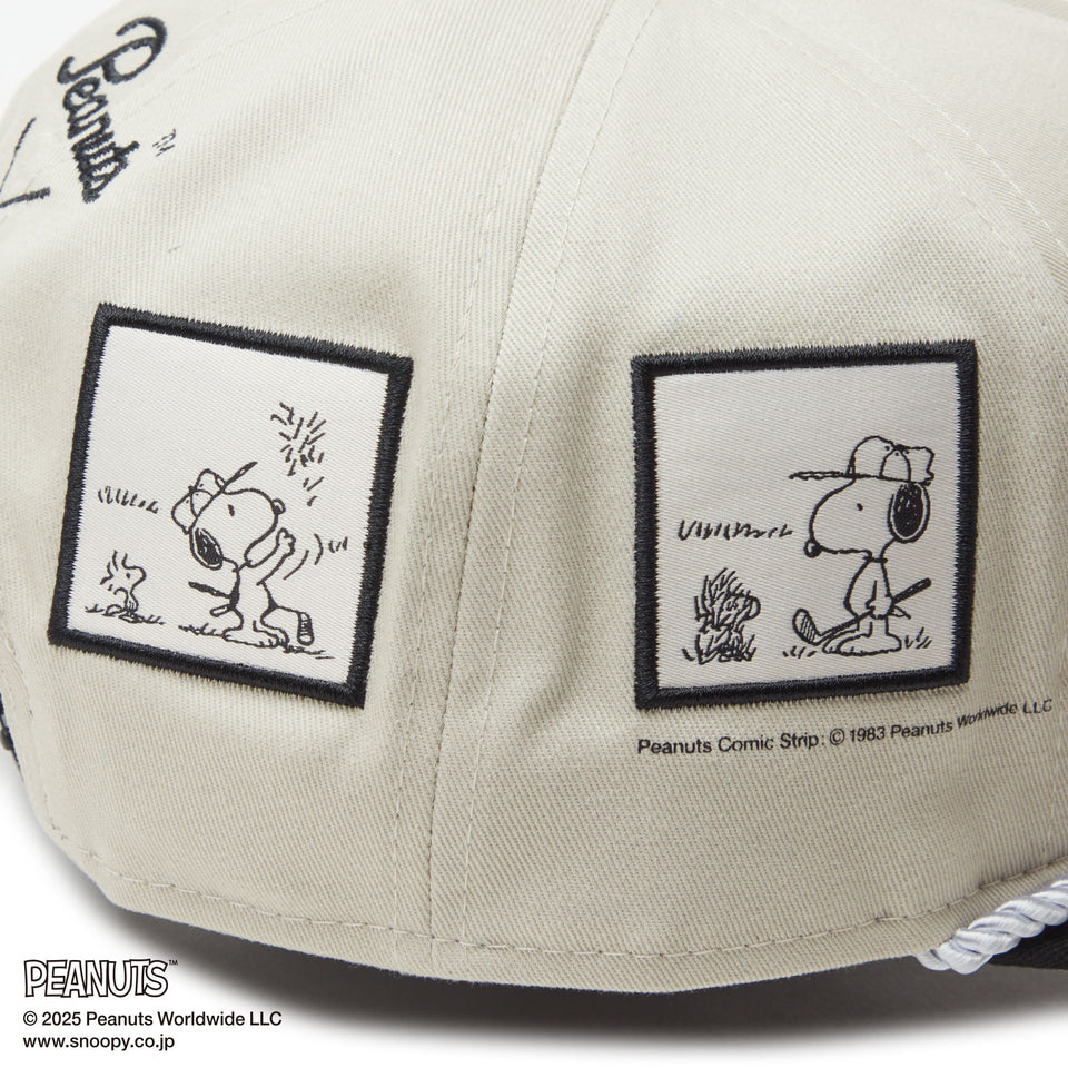 【ゴルフ】 The Golfer PEANUTS ピーナッツ パッチ ストーン ブラックバイザー - 14344504 - OSFM | NEW ERA ニューエラ公式オンラインストア