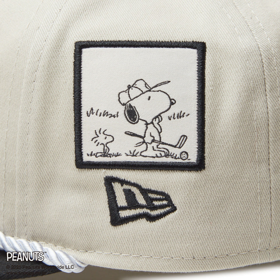 【ゴルフ】 The Golfer PEANUTS ピーナッツ パッチ ストーン ブラックバイザー - 14344504 - OSFM | NEW ERA ニューエラ公式オンラインストア