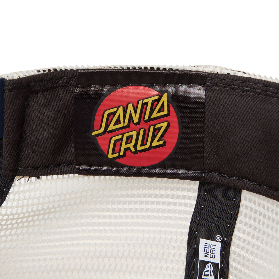 The Golfer トラッカー SANTA CRUZ チェックロゴ ネイビー/ホワイト - 14384265 - OSFM | NEW ERA ニューエラ公式オンラインストア