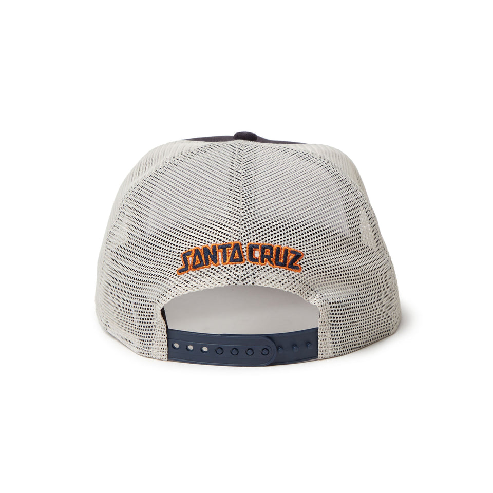 The Golfer トラッカー SANTA CRUZ チェックロゴ ネイビー/ホワイト - 14384265 - OSFM | NEW ERA ニューエラ公式オンラインストア