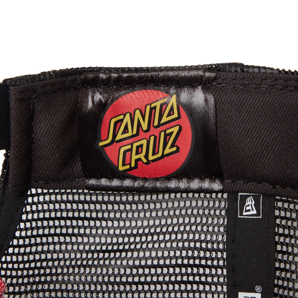 The Golfer トラッカー SANTA CRUZ チェックロゴ ブラック - 14384266 - OSFM | NEW ERA ニューエラ公式オンラインストア