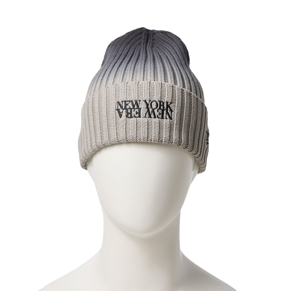 リブカフニット The New York ブラック/グレー - 14699380 - OSFM | NEW ERA ニューエラ公式オンラインストア