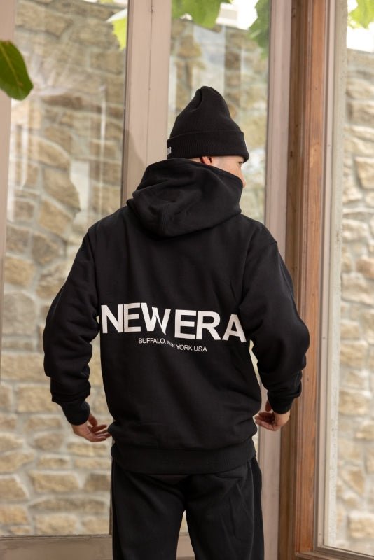 裏毛 スウェット プルオーバーフーディー The Origin ブラック - 14324635 - S | NEW ERA ニューエラ公式オンラインストア