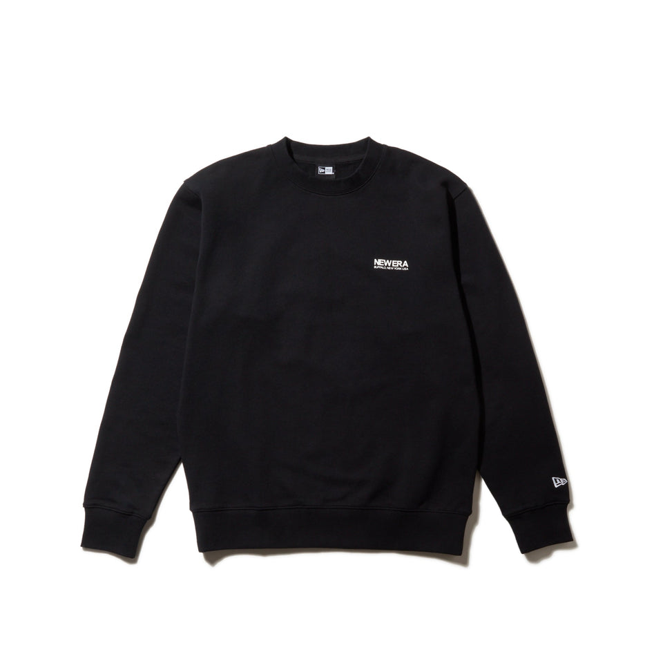 裏毛 スウェット クルーネック The Origin ブラック - 14324647 - S | NEW ERA ニューエラ公式オンラインストア