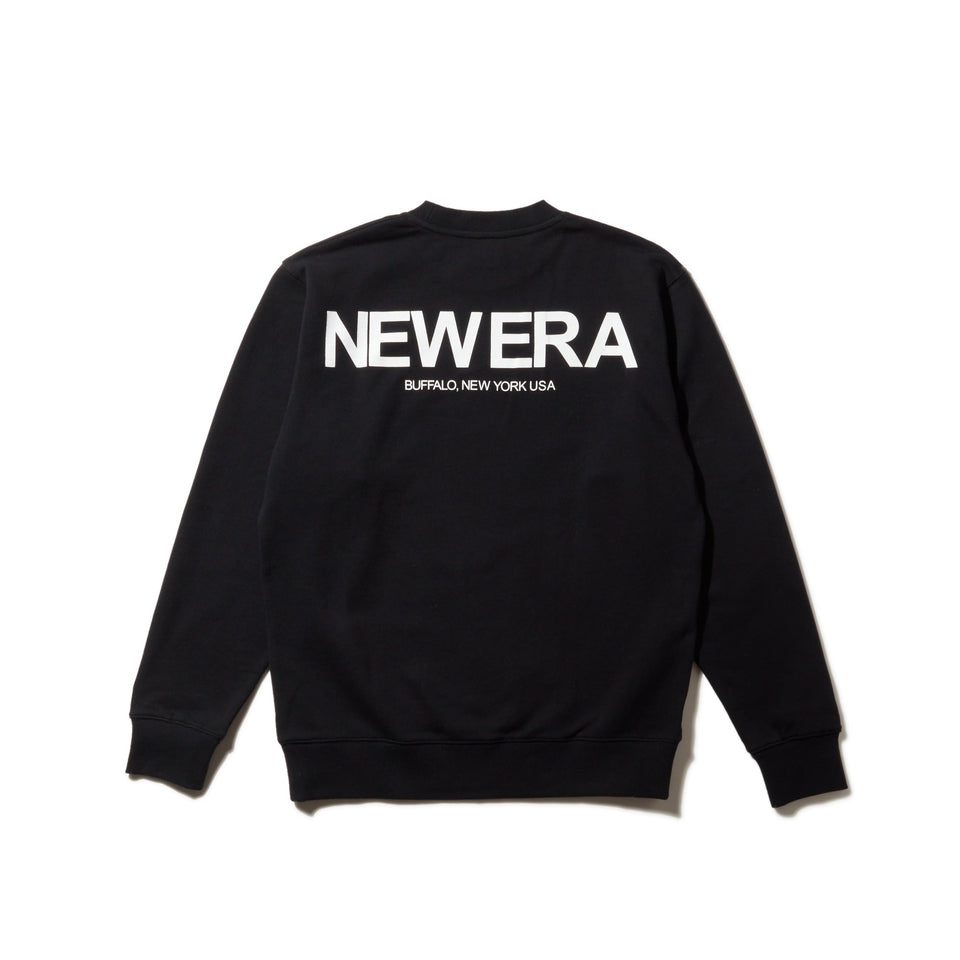 裏毛 スウェット クルーネック The Origin ブラック - 14324647 - S | NEW ERA ニューエラ公式オンラインストア