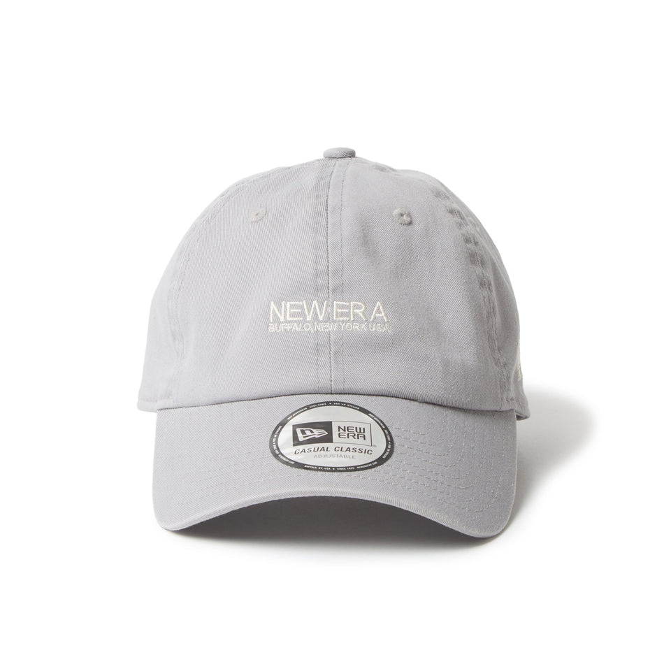 ニューエラ カジュアルクラシック ボックスロゴ ブラック × ホワイト | ニューエラ