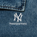 デニム カーゴショーツ thisisneverthat ニューヨーク・ヤンキース ブルー - 14399485 - S | NEW ERA ニューエラ公式オンラインストア