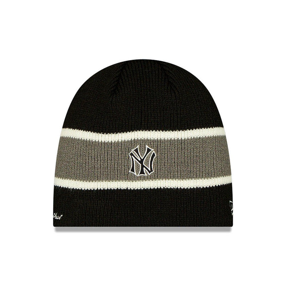 ストライプ ビーニー thisisneverthat ニューヨーク・ヤンキース ブラック/グレー - 14943322-OSFM | NEW ERA ニューエラ公式オンラインストア