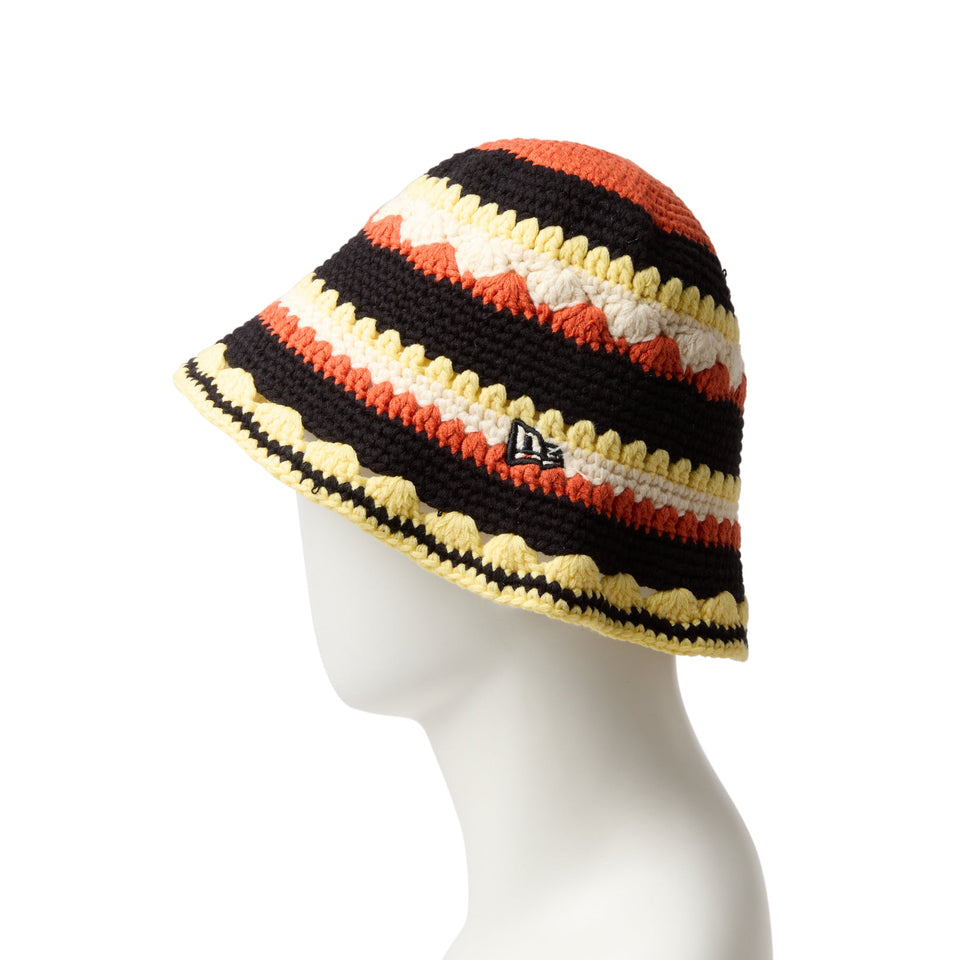 クロシェ ニットバケット Those summer days directed by Keiko Hitotsuyama Vintage Nylon オレンジ/イエロー/ブラック - 14474872 - OSFM | NEW ERA ニューエラ公式オンラインストア