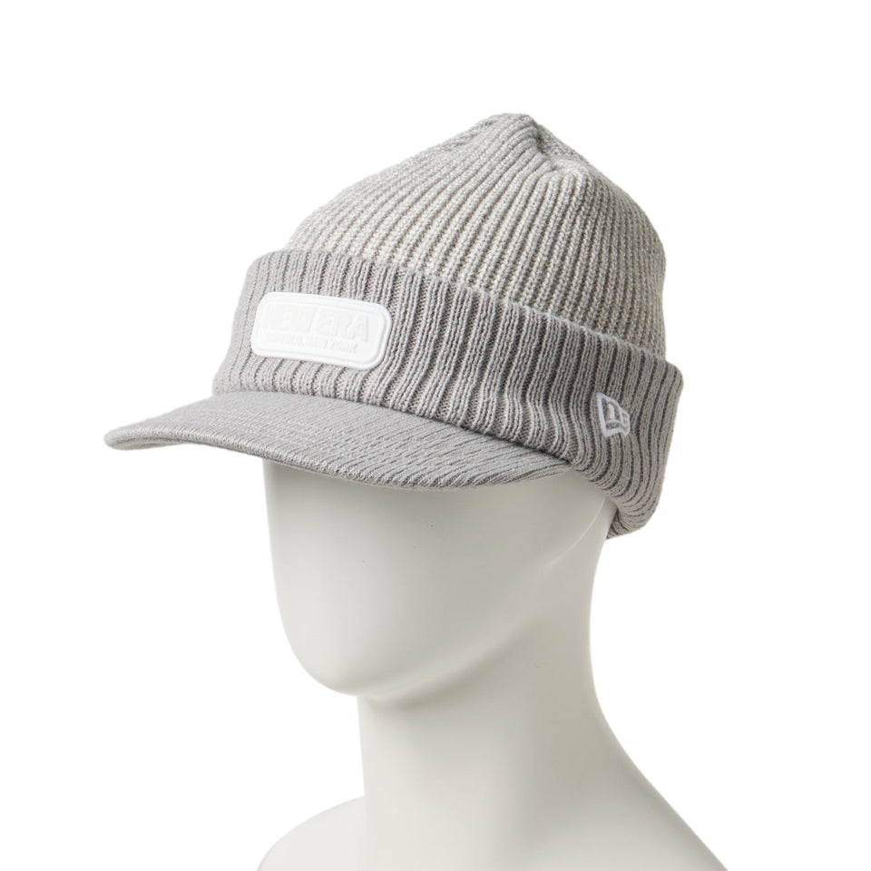 バイザーニットキャップ TPUロゴ グレー | ゴルフ | ニューエラ