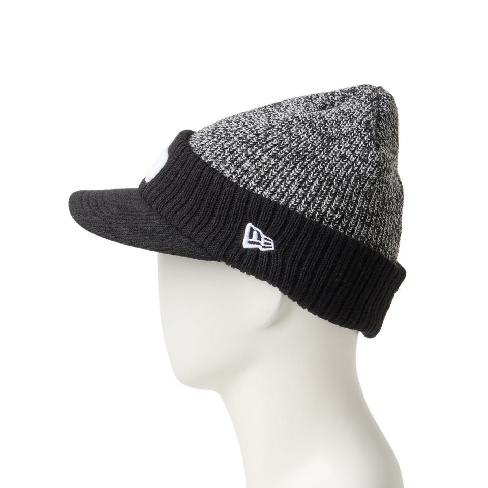 バイザーニットキャップ TPUロゴ ブラック | ゴルフ | ニューエラ