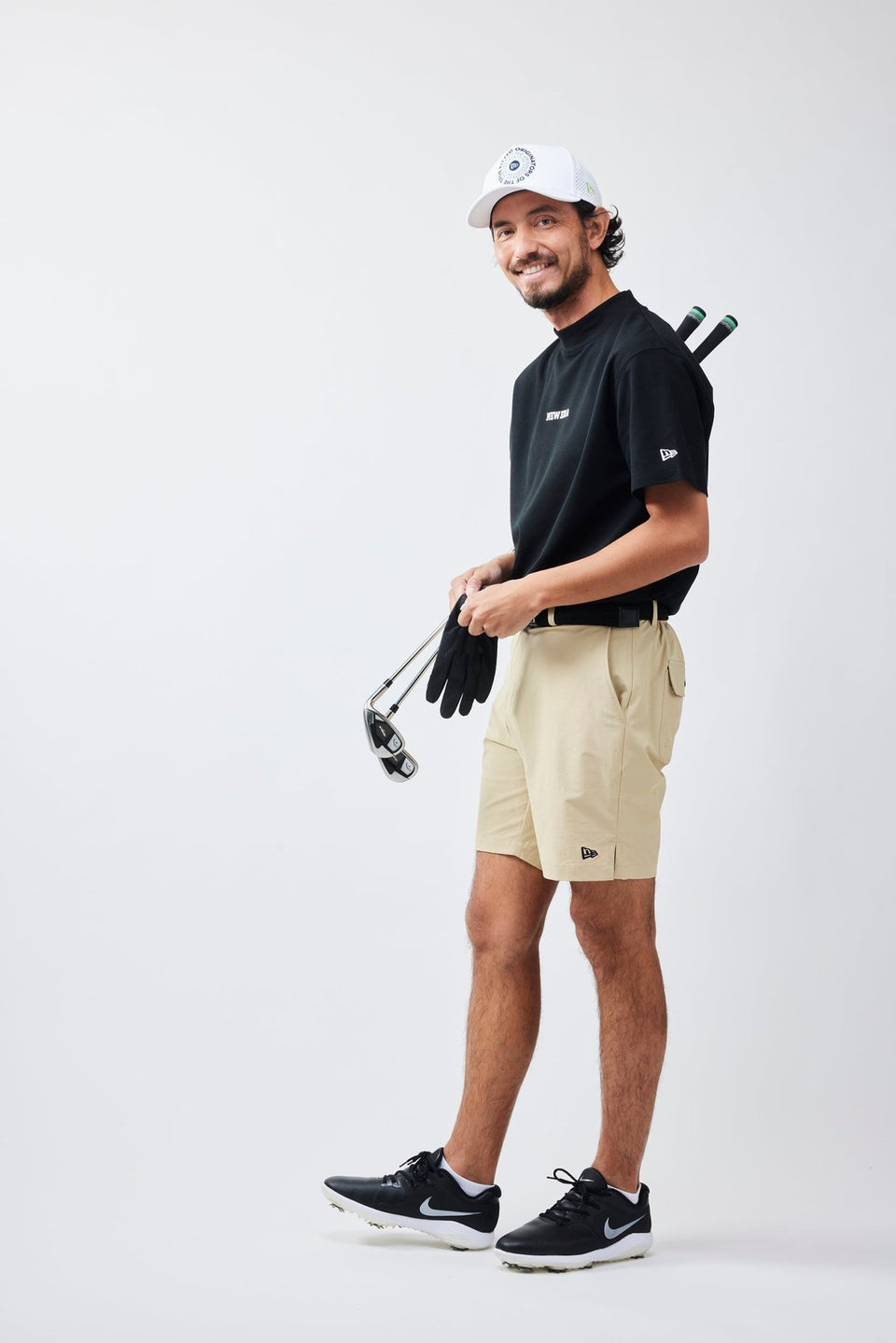 【ゴルフ】 ナイロン ショートパンツ Turf & Surf カーキ - 14109016-S | NEW ERA ニューエラ公式オンラインストア