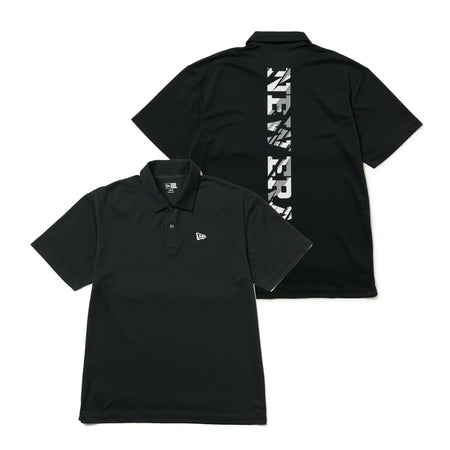 新品未使用　ニューエラ ゴルフ 半袖 鹿の子 ポロシャツ ネイビー 半袖 鹿の子 ポロシャツ ドット NEW ERA ネイビー | ゴルフ