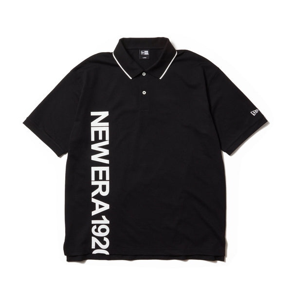 新品★28,600円 バックロゴポリエステルヤーンポロシャツ ネイビー 4 ボンマックス ユニセックスポロシャツ ネイビー×オレンジ S