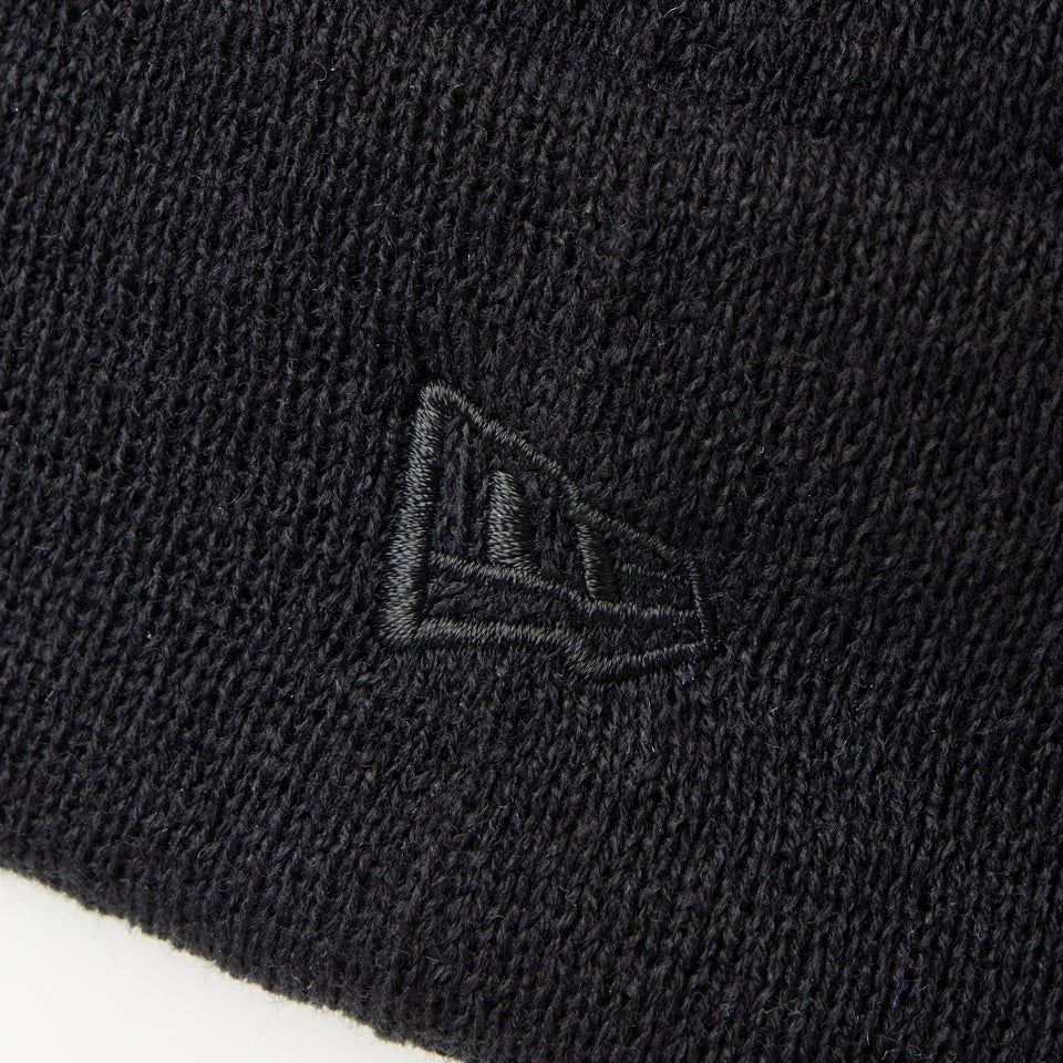 ソフトカフニット Whole Garment Knit ベーシック ブラック - 14669924 - OSFM | NEW ERA ニューエラ公式オンラインストア