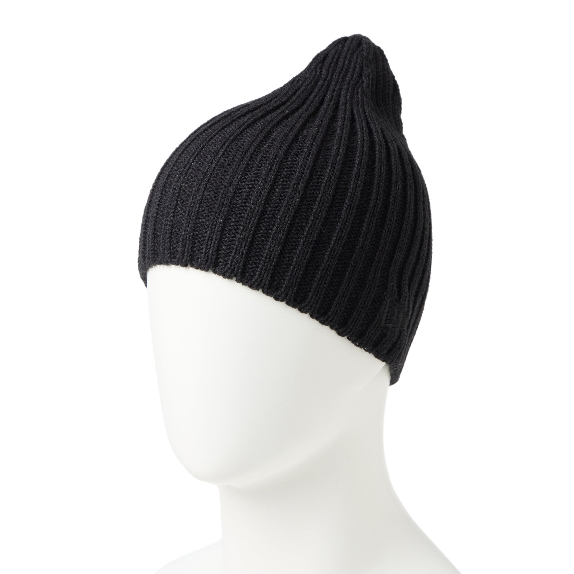 ややページ ベーシック ビーニー Whole Garment Knit ベーシック ブラック
