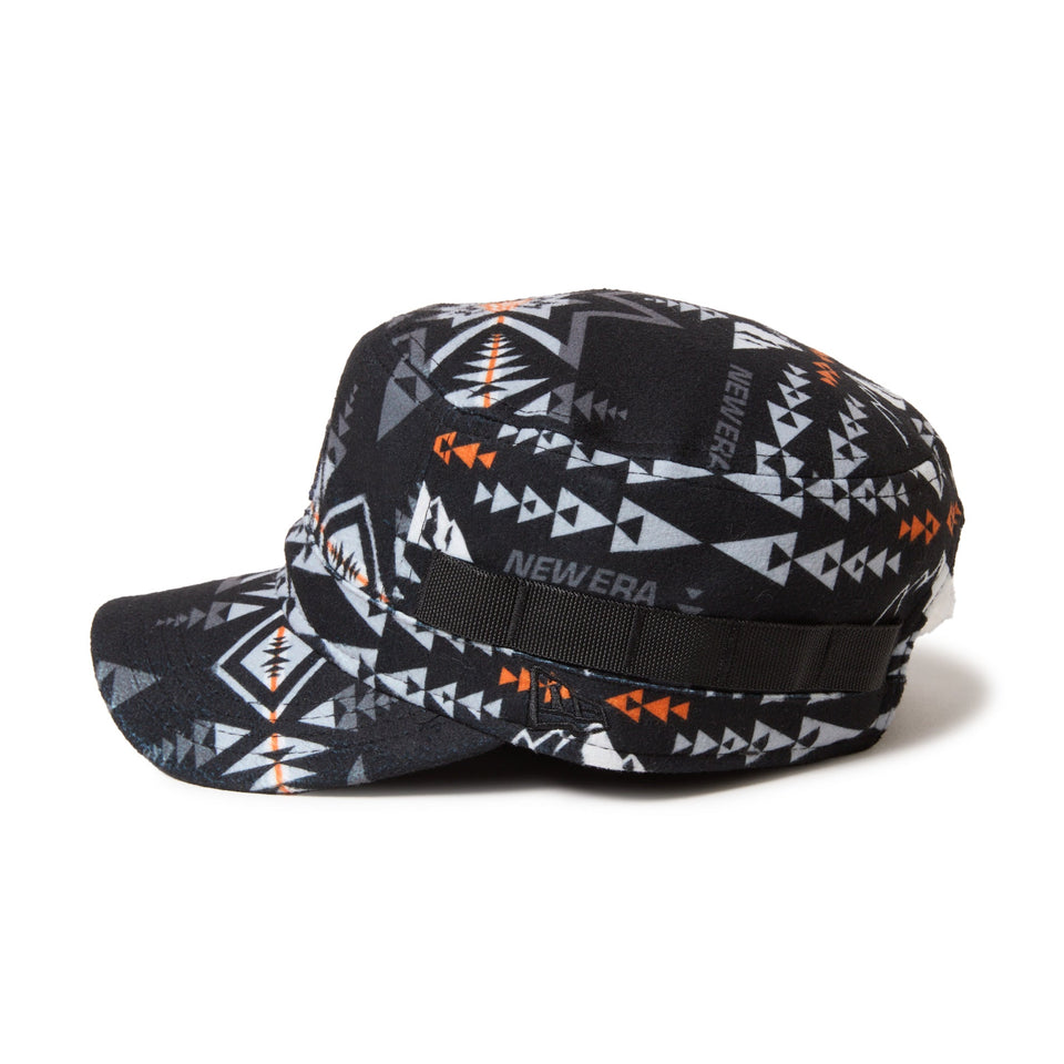 WM - 01 アジャスタブル Pendleton ペンドルトン ブラック フリース - 14683723 - OSFM | NEW ERA ニューエラ公式オンラインストア