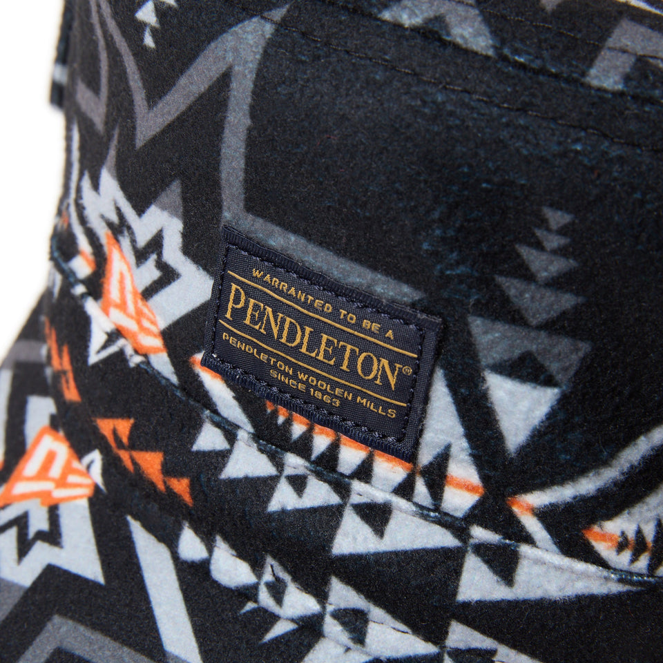 WM - 01 アジャスタブル Pendleton ペンドルトン ブラック フリース - 14683723 - OSFM | NEW ERA ニューエラ公式オンラインストア
