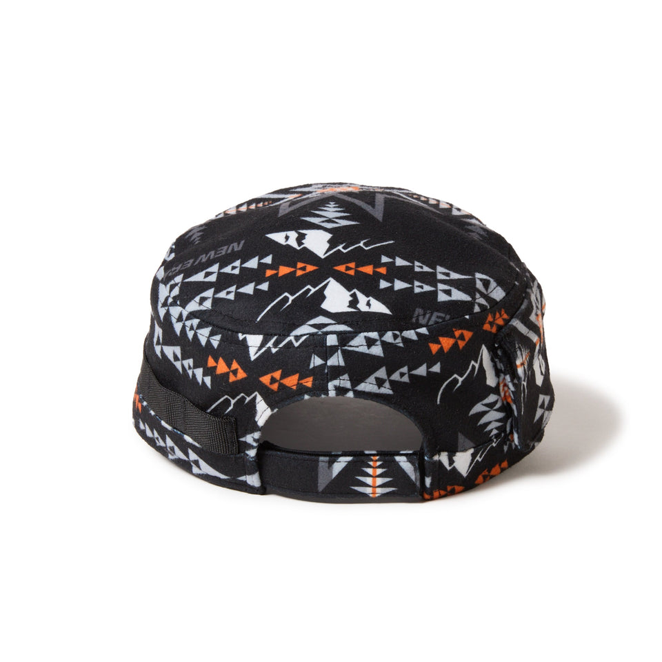 WM - 01 アジャスタブル Pendleton ペンドルトン ブラック フリース - 14683723 - OSFM | NEW ERA ニューエラ公式オンラインストア