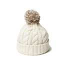 【ゴルフ】Women's ポンポン バイザーニット オフホワイト オリーブバイザー - 14326185 - OSFM | NEW ERA ニューエラ公式オンラインストア