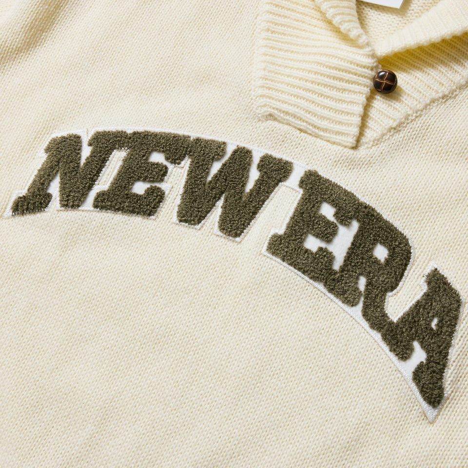 【ゴルフ】Women's ショールカラー ニットセーター オフホワイト - 14326354 - S | NEW ERA ニューエラ公式オンラインストア