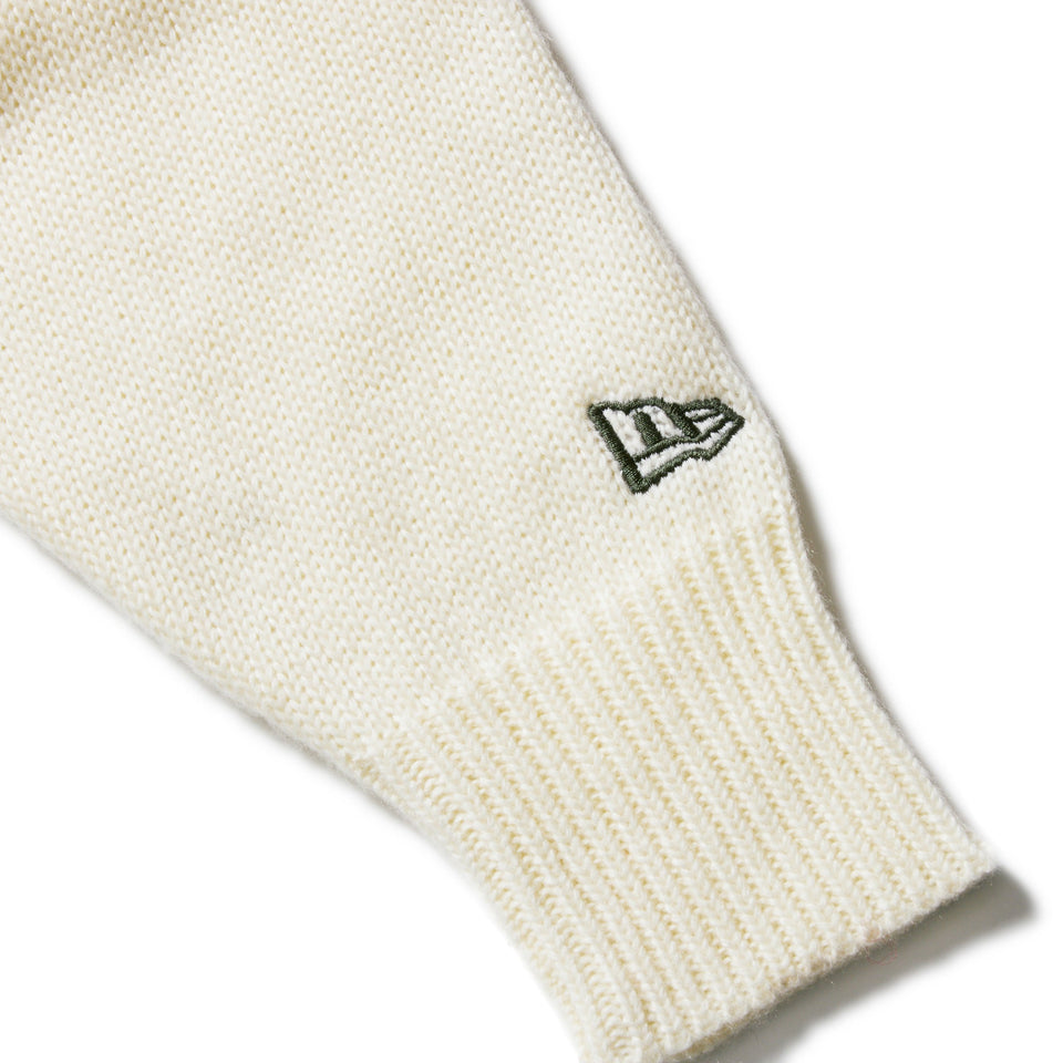 【ゴルフ】Women's ショールカラー ニットセーター オフホワイト - 14326354 - S | NEW ERA ニューエラ公式オンラインストア