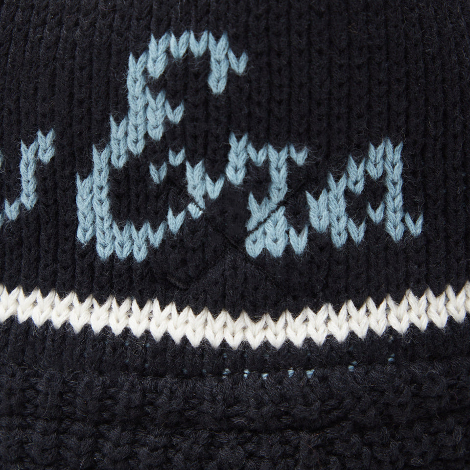 【ゴルフ】Women's ニットバケット オールドロゴ ブラック - 14363635 - SM | NEW ERA ニューエラ公式オンラインストア