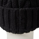 Women's バイザーニット ポンポン ブラック | ゴルフ - 14668993 - OSFM | NEW ERA ニューエラ公式オンラインストア