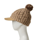 Women's バイザーニット ポンポン ベージュ | ゴルフ - 14668994 - OSFM | NEW ERA ニューエラ公式オンラインストア