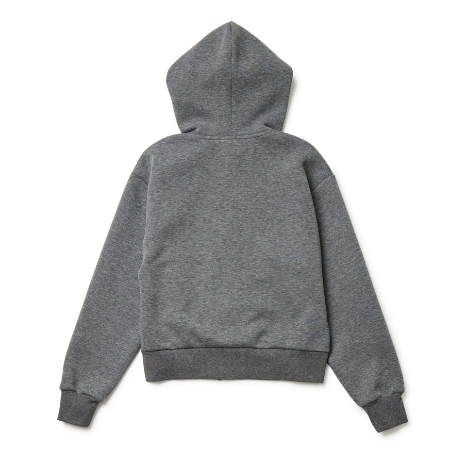 Women's テックスウェット フルジップフーディー ダークグレー