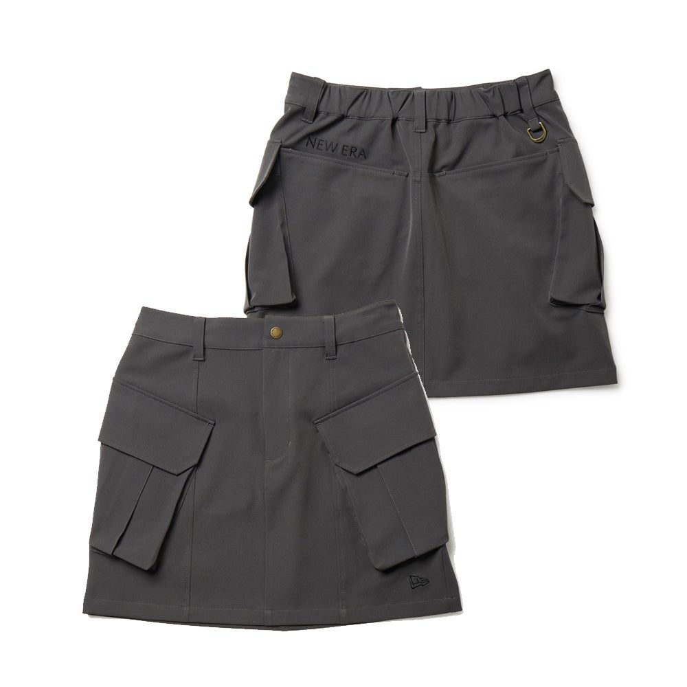Women's ストレッチ カーゴスカート チャコールグレー | ゴルフ