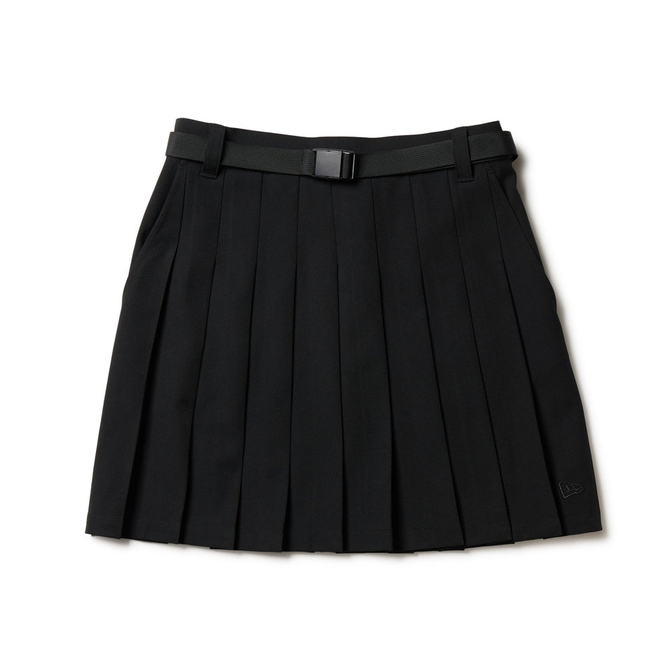 ニューエラ ゴルフ レディース プリーツスカート ベルト付き ブラック Sサイズ ニューエラ 25年秋冬新作 ベルト付きプリーツスカート 14669794