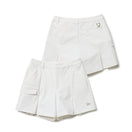 Women's プリーツ ショートパンツ オフホワイト | ゴルフ - 14669796 - S | NEW ERA ニューエラ公式オンラインストア