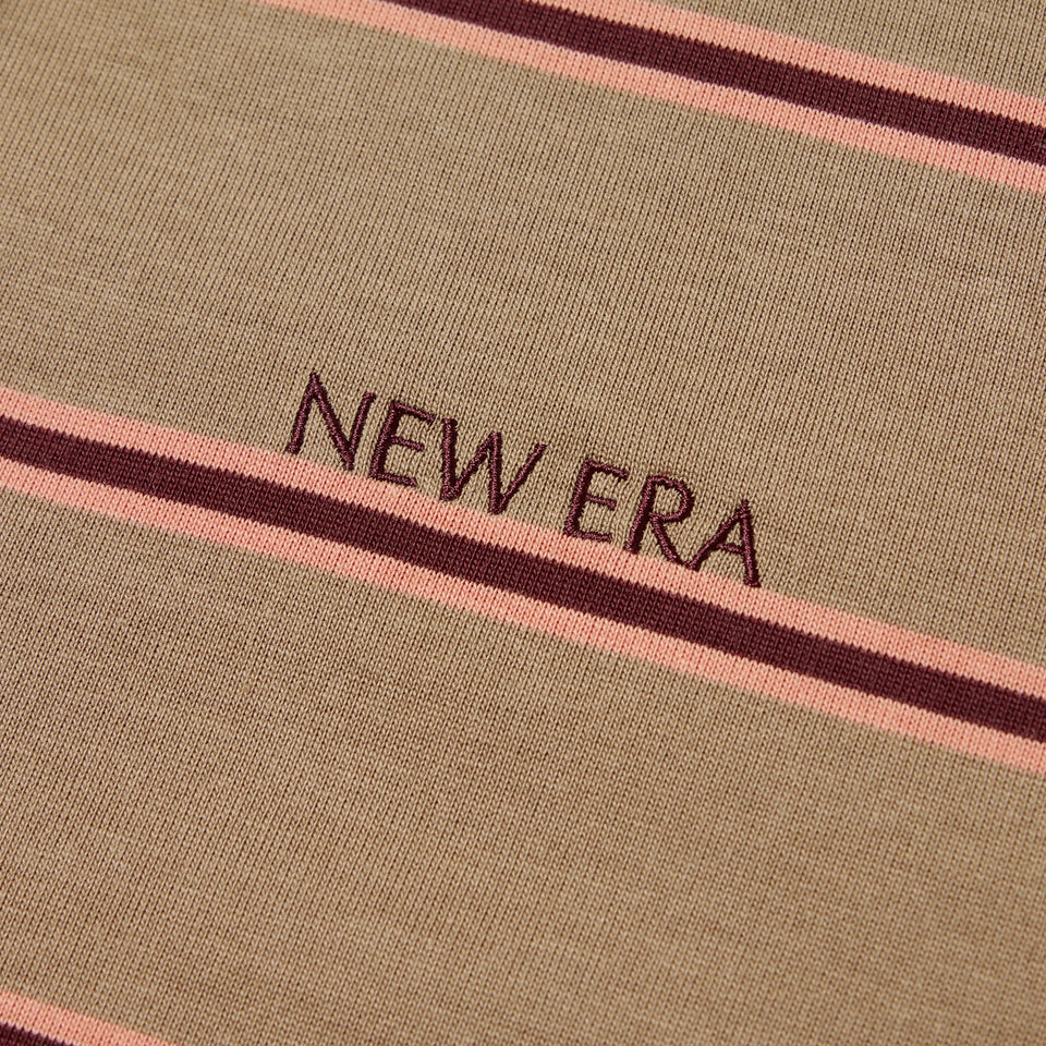 Women's 長袖 ポロシャツ ボーダー カーキ | ゴルフ - 14669799 - S | NEW ERA ニューエラ公式オンラインストア