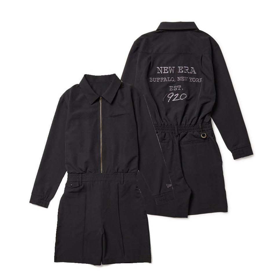 Women's ジャンプスーツ ブラック | ゴルフ - 14669812 - S | NEW ERA ニューエラ公式オンラインストア