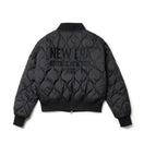 Women's インサレーティッド キルティング ジャケット ブラック | ゴルフ - 14669814 - S | NEW ERA ニューエラ公式オンラインストア