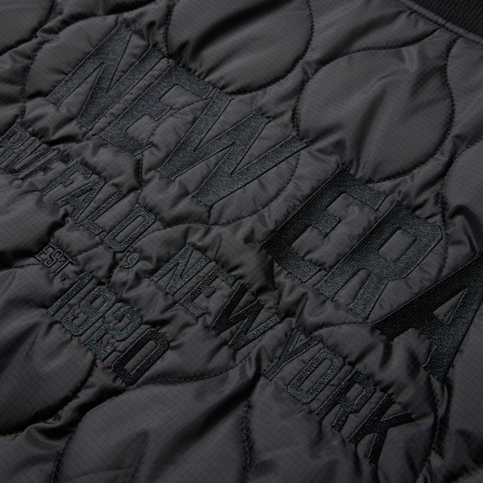 Women's インサレーティッド キルティング ジャケット ブラック | ゴルフ - 14669814 - S | NEW ERA ニューエラ公式オンラインストア