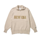 Women's ニット ハーフジップ プルオーバー アイボリー | ゴルフ - 14669815 - S | NEW ERA ニューエラ公式オンラインストア