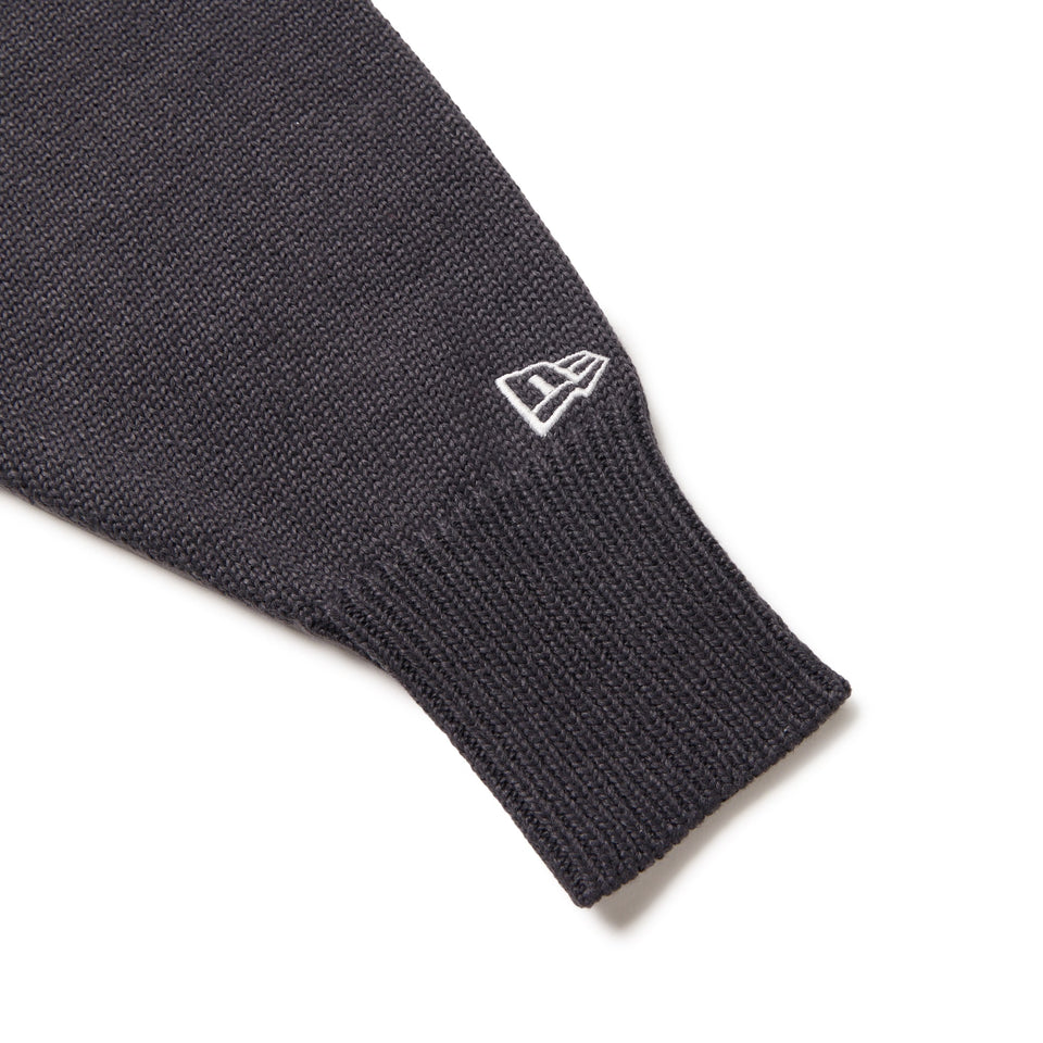 Women's ニット ハーフジップ プルオーバー チャコールグレー | ゴルフ - 14669816 - S | NEW ERA ニューエラ公式オンラインストア