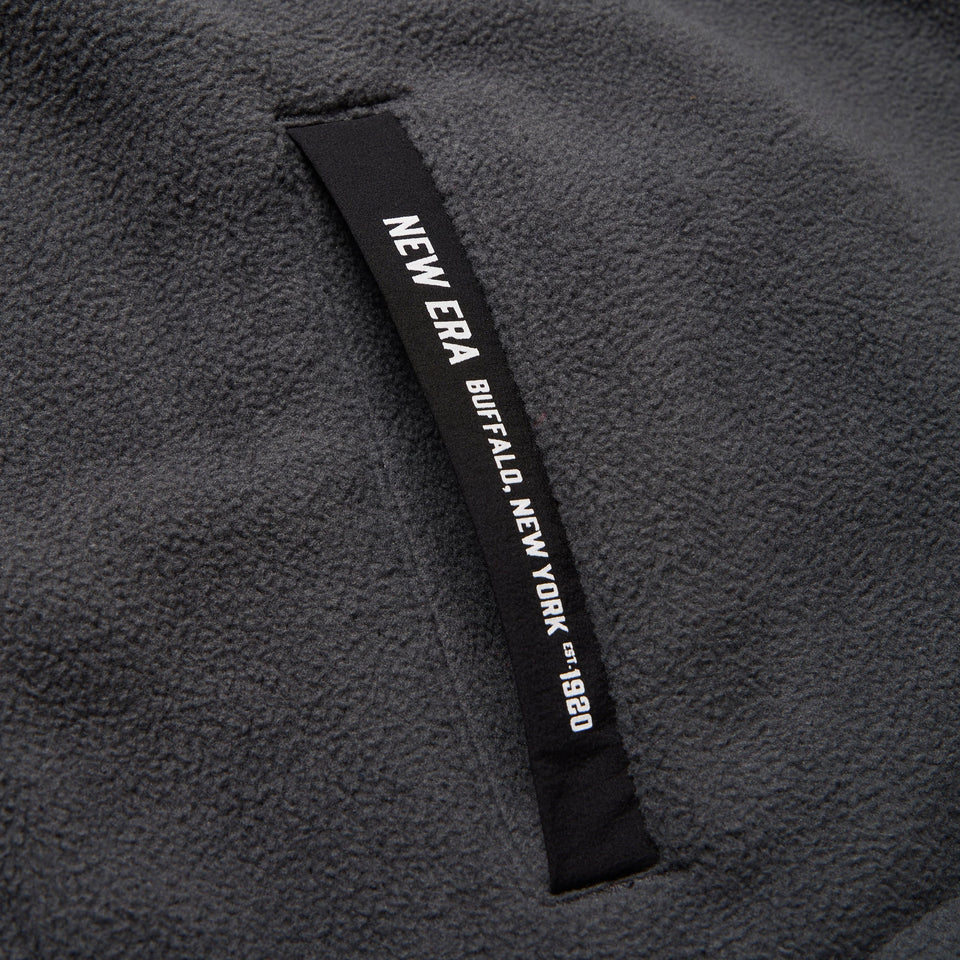 Women's フリース フルジップジャケット チャコールグレー | ゴルフ - 14669820 - S | NEW ERA ニューエラ公式オンラインストア