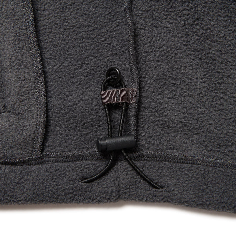 Women's フリース フルジップジャケット チャコールグレー | ゴルフ - 14669820 - S | NEW ERA ニューエラ公式オンラインストア
