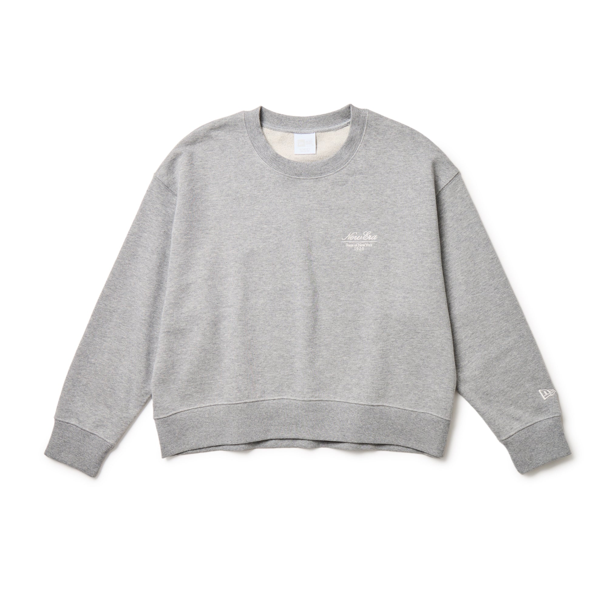 Women's スウェット ベーシック クルーネック グレー